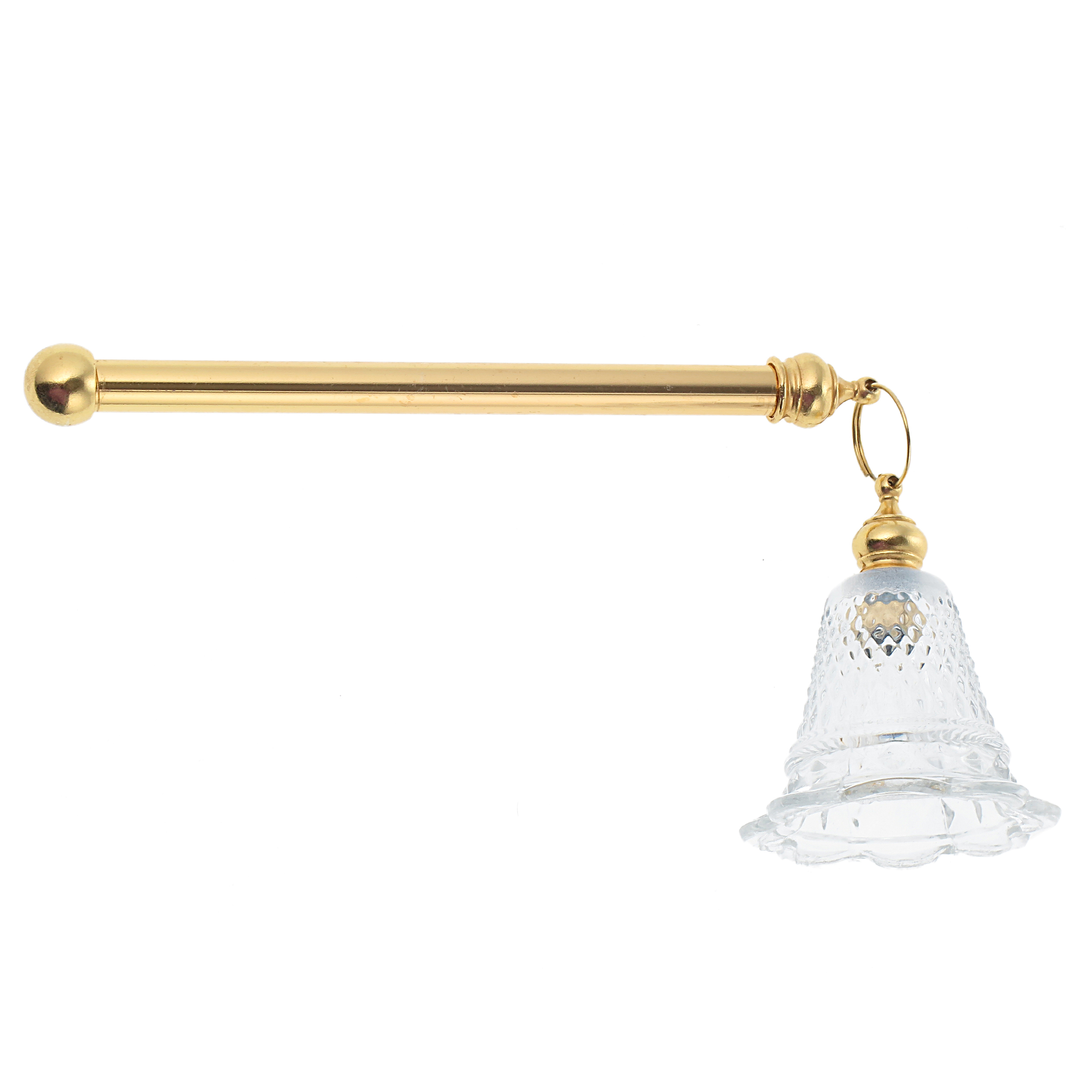 شمع خاموش کن مدل فلزی زنگوله ای بلوری شمع خاموش کن مدل فلزی زنگوله ای بلوری