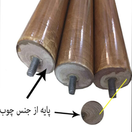 میز عسلی مدل ترنج کد 555 مجموعه 3 عددی