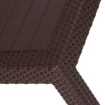 میز ناهارخوری ناصر پلاستیک مدل حصیری کد 421