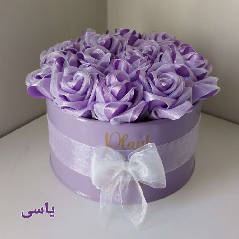باکس گل مصنوعی مدل رز کد 03