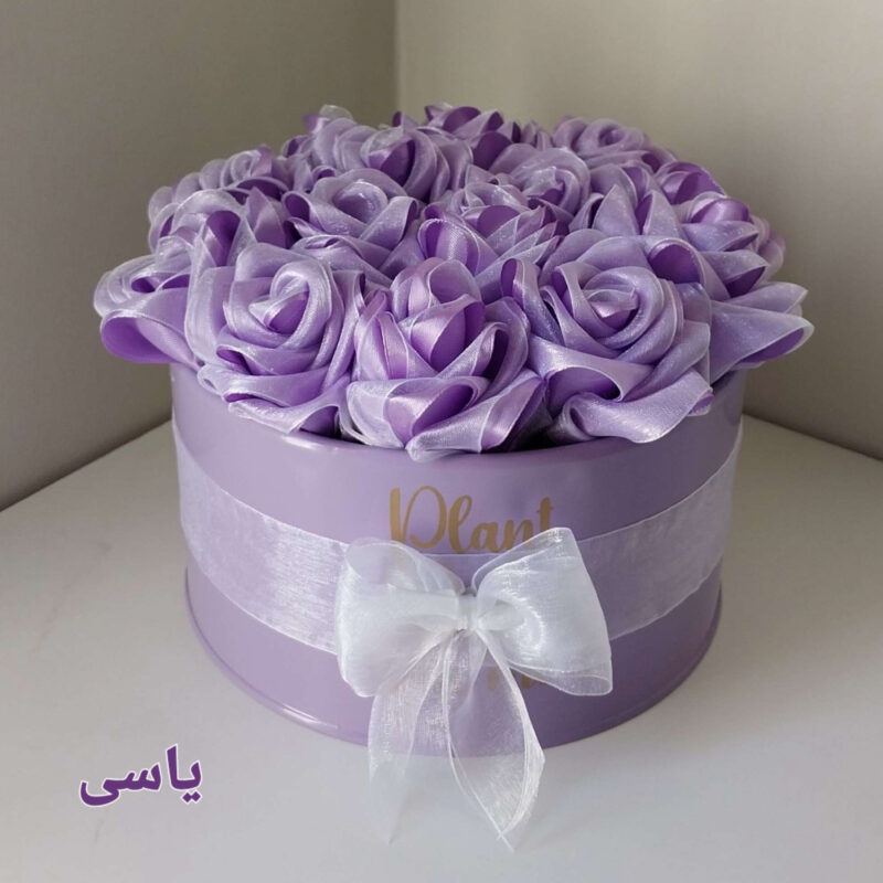 باکس گل مصنوعی مدل رز کد 03