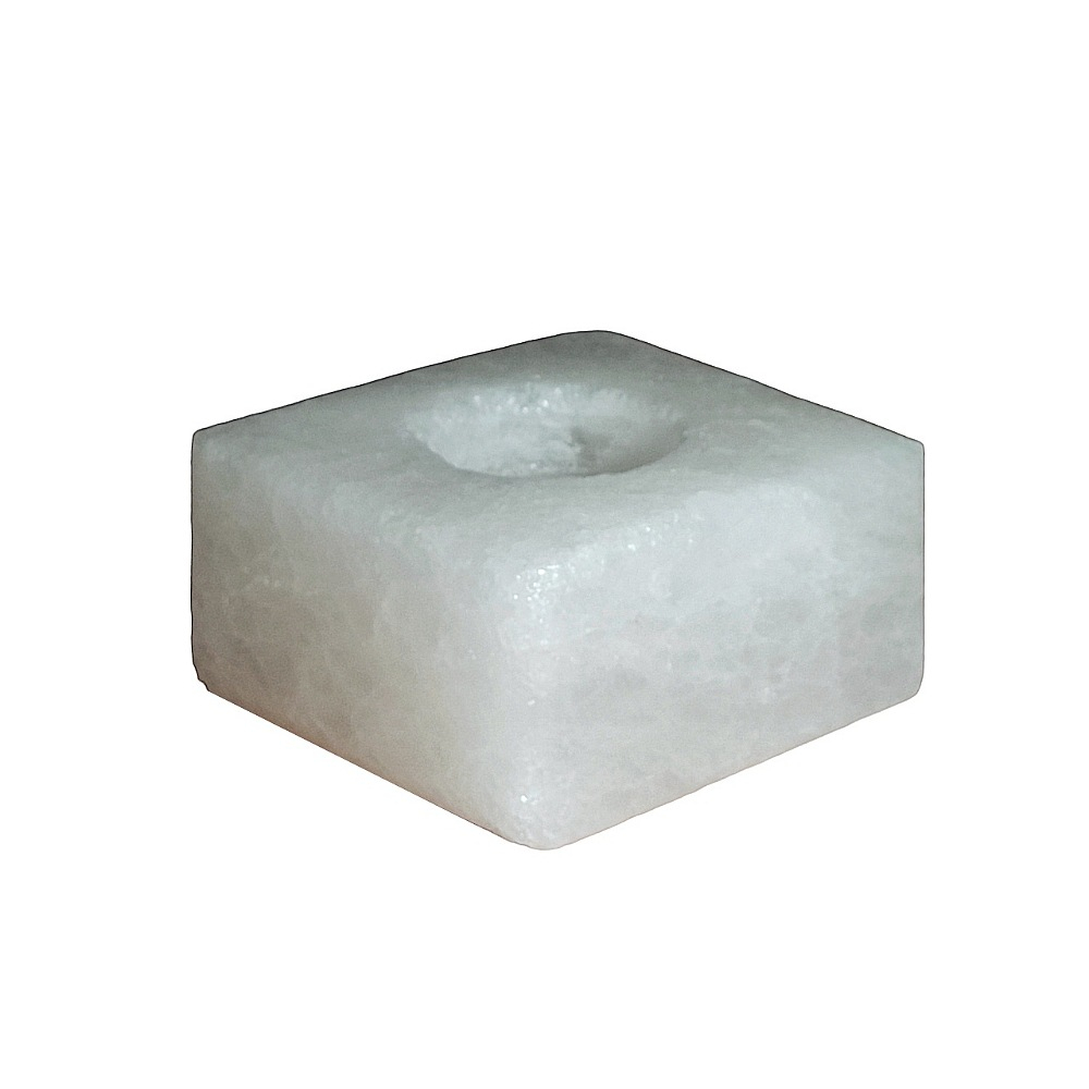 جاشمعی مدل سنگ نمک طرح مکعب مستطیل کد 408 جاشمعی مدل سنگ نمک طرح مکعب مستطیل کد 408