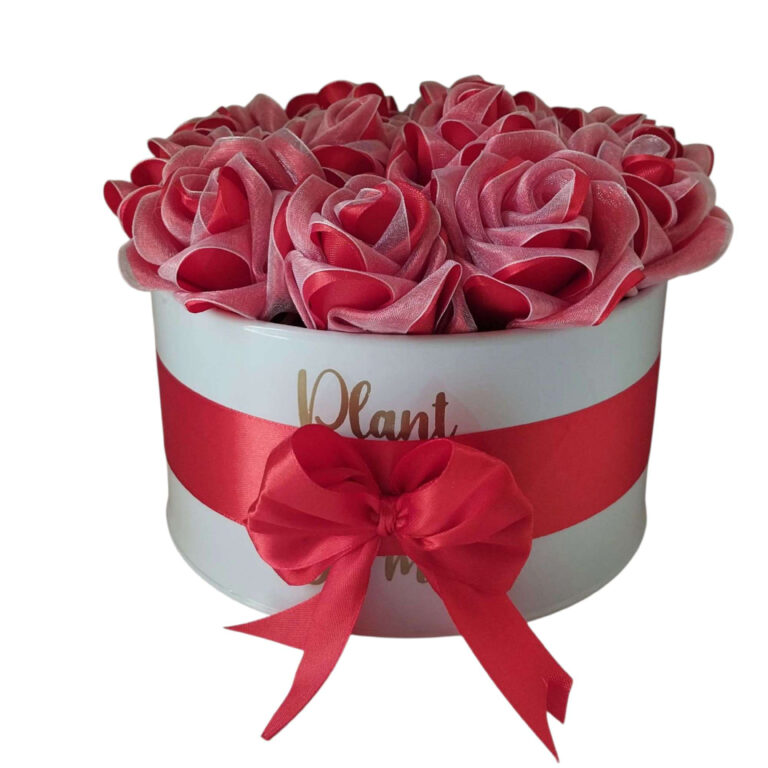 باکس گل مصنوعی مدل رز کد 03