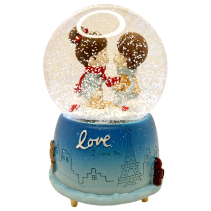گوی موزیکال مدل پمپی Love طرح عشق و شادی کد PB4022